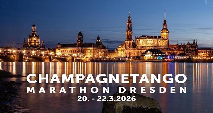 flyer image for CHAMPAGNETANGO DRESDEN MARATHON