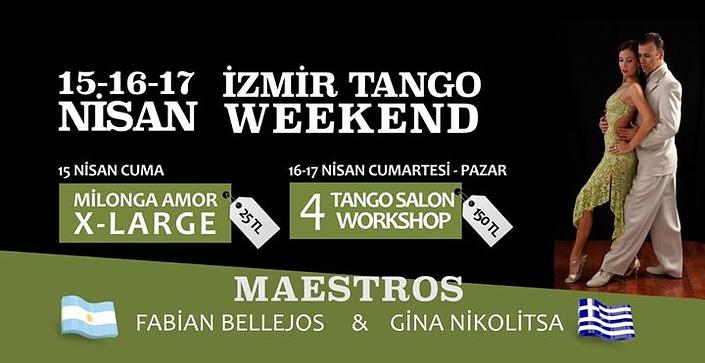 flyer image for Izmir Tango Weekend