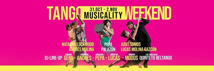 flyer image for Tango Musicality Weekend