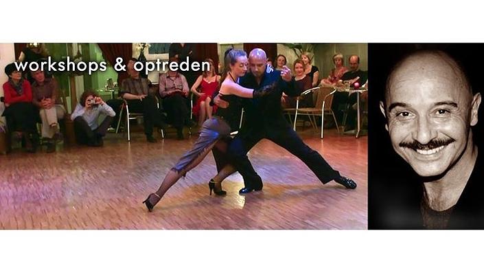 flyer image for Tango seminario Maestro Jorge Firpo