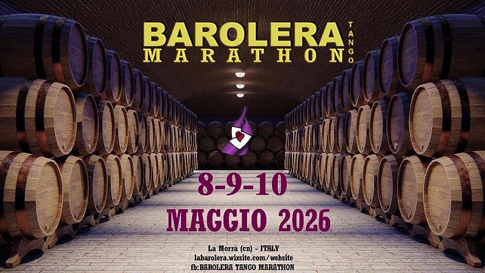 flyer image for BAROLERA TANGO MARATHON 2026