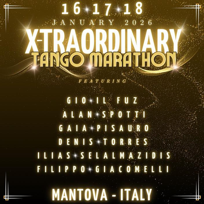 flyer image for X-Traordinary Tango Marathon