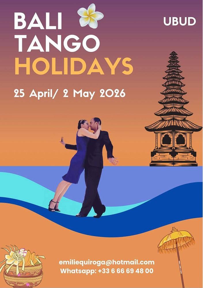 flyer image for BALI TANGO HOLIDAYS 7edition