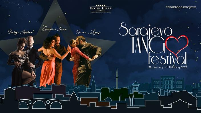 flyer image for 6th Sarajevo Tango Festival
