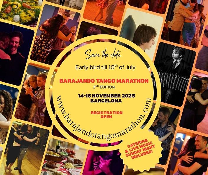 flyer image for Barajando Tango Marathon