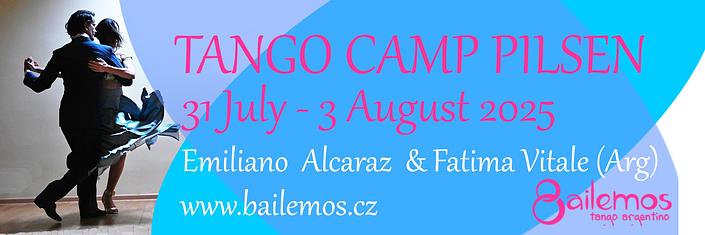 flyer image for TANGO CAMP PILSEN IN CZECHIA