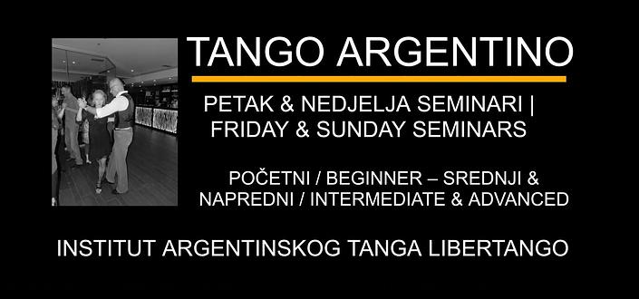 flyer image for TANGO ARGENTINO ZAGREB