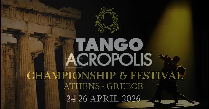 flyer image for Tango Acropolis Festival And Competition
