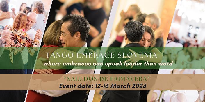 flyer image for Tango Embrace Slovenia