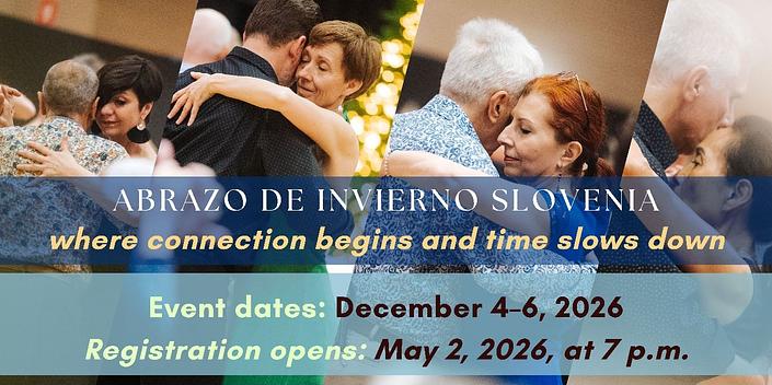 flyer image for Abrazo de Invierno Slovenia