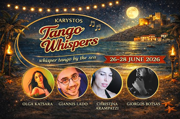 flyer image for Tango Whispers