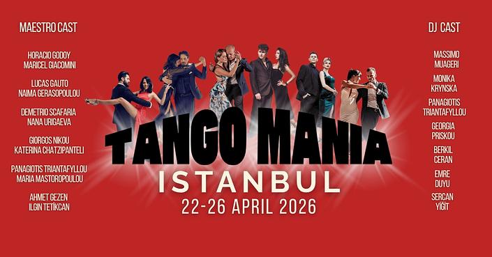 flyer image for Tango Mania Istanbul