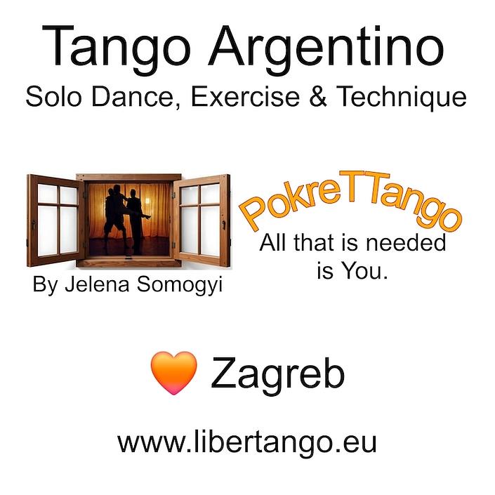 flyer image for Dance,recreation,Exercise Solo Tango Argentino,PokreTTango