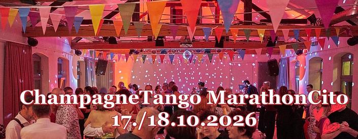 flyer image for CHAMPAGNETANGO MARATHONCITO DRESDEN
