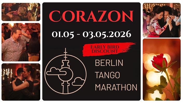 flyer image for Corazon Berlin Tango Marathon