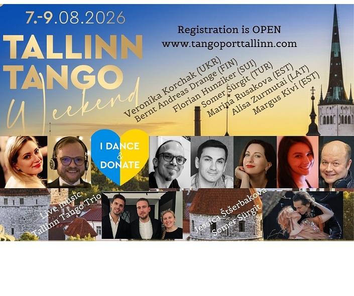 flyer image for Tallinn Tango Weekend