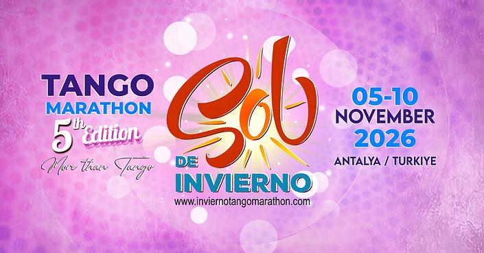 flyer image for Sol de Invierno Tango Marathon 5th Edition
