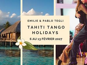 flyer image for TAHITI TANGO HOLIDAYS