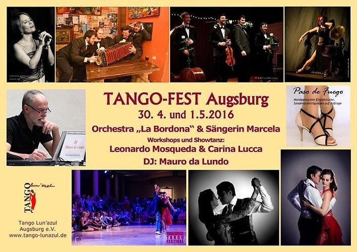 flyer image for Tango Ball in AUGSBURG