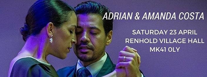 flyer image for Adrian Amanda Costa Workshops
