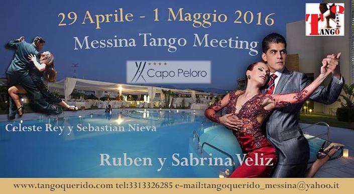 flyer image for MESSINA TANGO MEETING