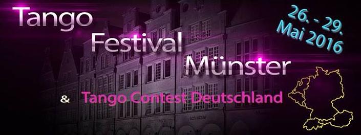 flyer image for Tango Festival Munster Tango Contest DE 2016
