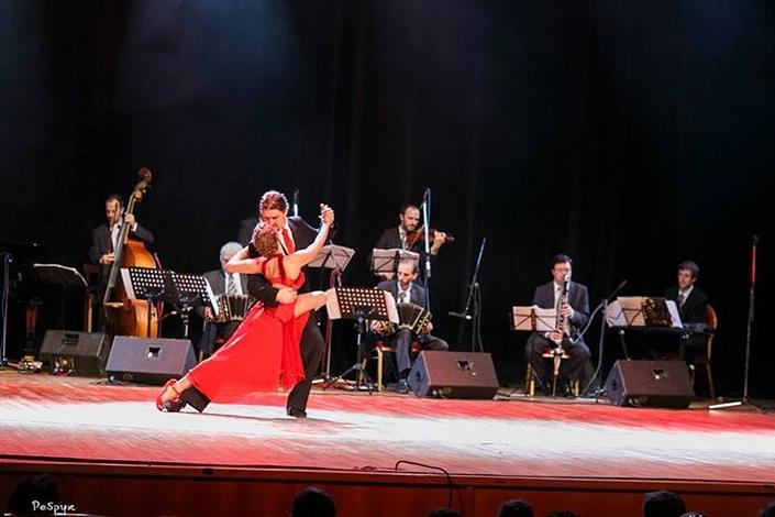 flyer image for Tango seminar maestro Julio Marino