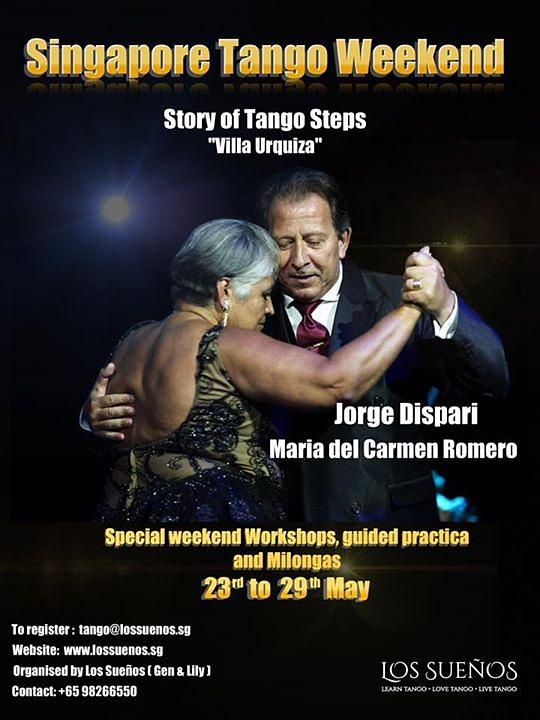 flyer image for Singapore Tango Weekend