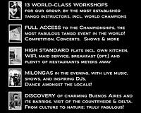 picture 1 in the gallery for Buenos Aires Aug. Tango Holidays and Championships