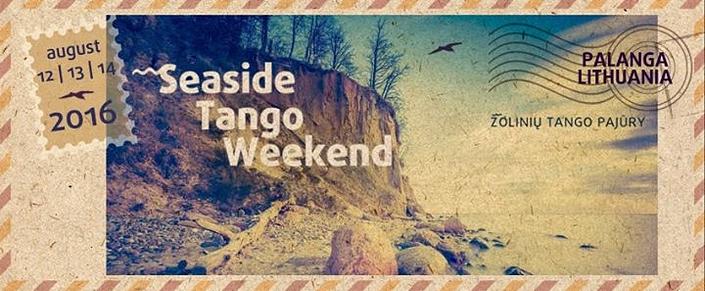 flyer image for Seaside Tango Weekend 2016