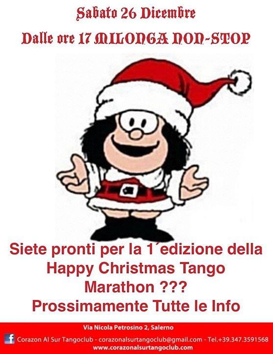 flyer image for Happy Christmas Tango Marathon