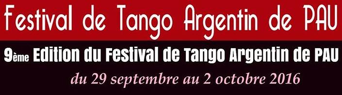 flyer image for 9eme Festival de Tango Argentin de PAU