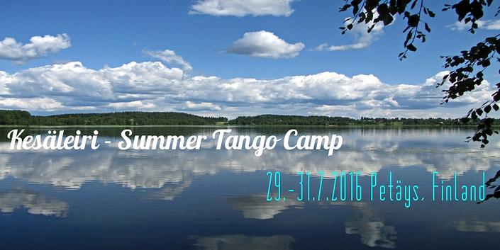 flyer image for Kesaleiri Summer Tango Camp 2016