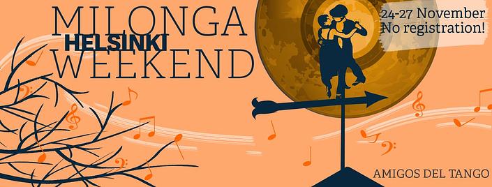flyer image for Helsinki Milonga Weekend 2016