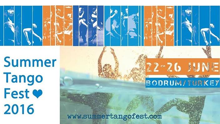 flyer image for 6th SummerTangoFest BODRUM