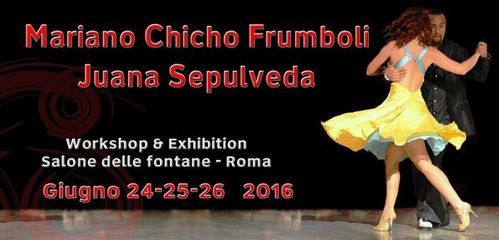 flyer image for MARIANO CHICHO FRUMBOLI E JUANA SEPULVEDA WORKSHOP